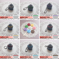 Custom Cupcake Clicker Keychain