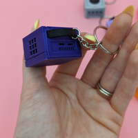 Gamecube Console Keychain