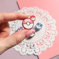 Pokeball Shoe Charm Accessory