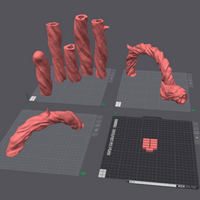 Dungeon Meshi Delicious on Dungeon Marcille Ambrosia Staff - 4'-4" / 1320 mm long Cosplay Prop 3D Model STL File