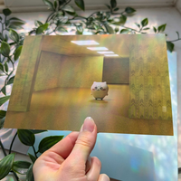 chiikawa backrooms 5x7 Print