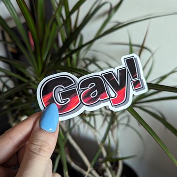 Gay! Smash Bros Waterproof Stickers