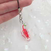 Red Pikmin Phone Charm