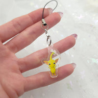 Yellow Pikmin Phone Charm