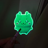 Glorpi Alien Glow in the Dark 2.5" Vinyl Sticker