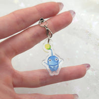 Ice Pikmin Phone Charm