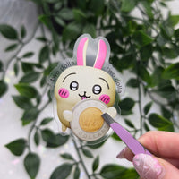 Two Dolla Two Dolla Usagi Clear 2.5" Vinyl Sticker