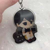 Omori // Sunny + Mewo Acrylic Keychain