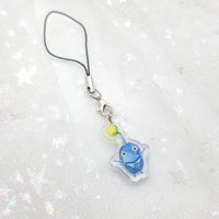 Ice Pikmin Phone Charm