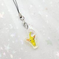 Yellow Pikmin Phone Charm