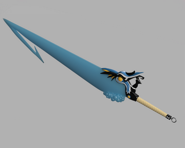 Final Fantasy X Brotherhood Sword 4.5' long 3D Model STL file for Cosplay