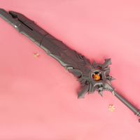 Genshin Impact Wolf's Gravestone Cosplay Sword 3D Model STL File