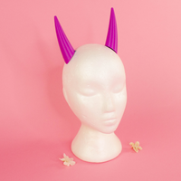 Power Cosplay Horns Chainsaw Man 3D Printed Cosplay Kit - Porzellan Props