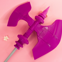 Fire Emblem Shadow Dragon Minerva's Axe Hauteclere 3D Printed Cosplay Prop Kit - Porzellan Props