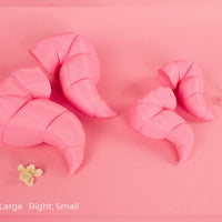 Narmaya Granblue Fantasy Cosplay Horns 3D Printed Cosplay Kit - Porzellan Props