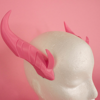 League of Legends LoL Spirit Blossom Yone Cosplay Horns 3D Model STL Files - Porzellan Props