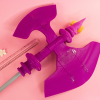 Fire Emblem Shadow Dragon Minerva's Axe Hauteclere 3D Model STL Files for Cosplay - Porzellan Props