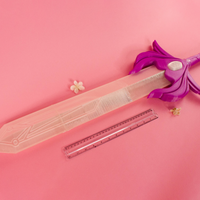 She Ra's Sword of Protection LED Edition - 3 ft long 3D Model STL File for Cosplay - Porzellan Props