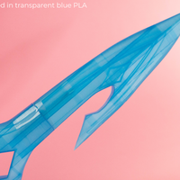 Genshin Impact Tartaglia Childe Water Blade Cosplay Sword 3D Printed Cosplay Kit - Porzellan Props