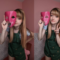 Genshin Impact Il Dottore Cosplay Mask 3D Printed Kit