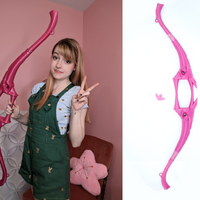 Genshin Impact Gorou's Raven Bow 3D Printed Cosplay Prop Kit