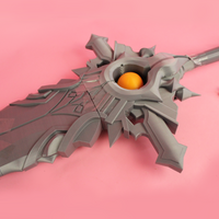 Genshin Impact Wolf's Gravestone Cosplay Sword 3D Printed Cosplay Kit