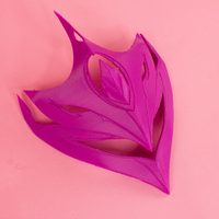 Genshin Impact Tartaglia Childe Cosplay Mask 3D Printed Kit - Porzellan Props