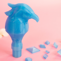 Genshin Impact Favonius Sword Jean Cosplay Sword 3.5' long 3D Printed Kit - Porzellan Props