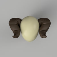 Narmaya Granblue Fantasy Cosplay Horns 3D Model STL File - Porzellan Props