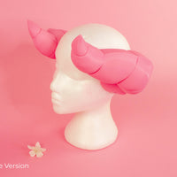 Narmaya Granblue Fantasy Cosplay Horns 3D Printed Cosplay Kit - Porzellan Props