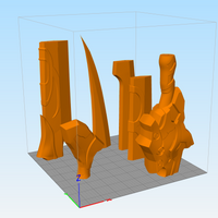 Genshin Impact Fillet Blade Xingqiu Cosplay Sword 3D Model STL File - Porzellan Props