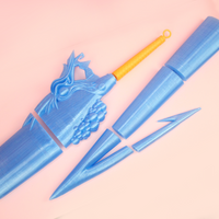 Final Fantasy X Brotherhood Sword 4.5' long 3D Printed Cosplay Prop Kit