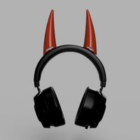 Power Chainsawman Demon Headphone Horns 3D Model STL File