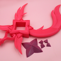 Star Guardian Soraka Staff 3D Printed Cosplay Kit