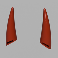 Power Chainsawman Demon Headphone Horns 3D Model STL File