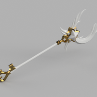 Star Guardian Soraka Staff 3D Model STL File