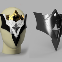 Genshin Impact Il Dottore v2 Mask 3D Model STL File