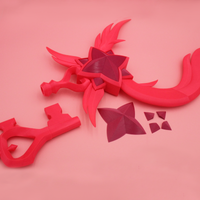 Star Guardian Soraka Staff 3D Printed Cosplay Kit