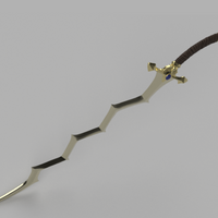 Fire Emblem Three Houses Levin Sword Sword 3D Model for Cosplay STL File - Porzellan Props