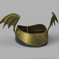 Fire Emblem Three Houses Lady Seiros Dragon Headset 3D Model STL Files