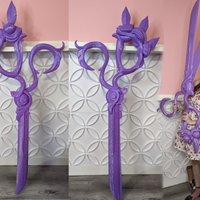 Cafe Cutie Gwen Scissor Blade 3D Printed Cosplay Prop Kit 4.5' tall