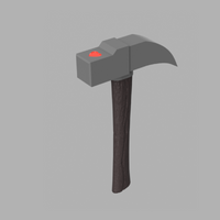 Jujutsu Kaisen JJK Nobara Kugisaki Hammer 3D Model STL File - Porzellan Props