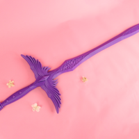 Critical Role D&D Holy Avenger 4.5' long Cosplay Sword 3D Model STL File - Porzellan Props