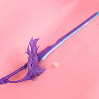 Genshin Impact Aquila Favonia Cosplay Sword 3D Printed Cosplay Kit (for LEDS)
