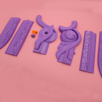 Cafe Cutie Gwen Scissor Blade 3D Printed Cosplay Prop Kit 4.5' tall