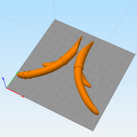 Genshin Impact Yanfei Antlers Horns Cosplay 3D Model STL File