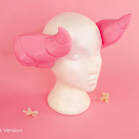 Narmaya Granblue Fantasy Cosplay Horns 3D Model STL File - Porzellan Props