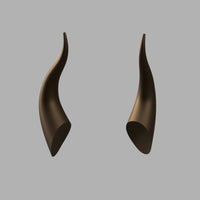 League of Legends LoL Blood Moon Evelynn Cosplay Horns 3D Model STL File - Porzellan Props