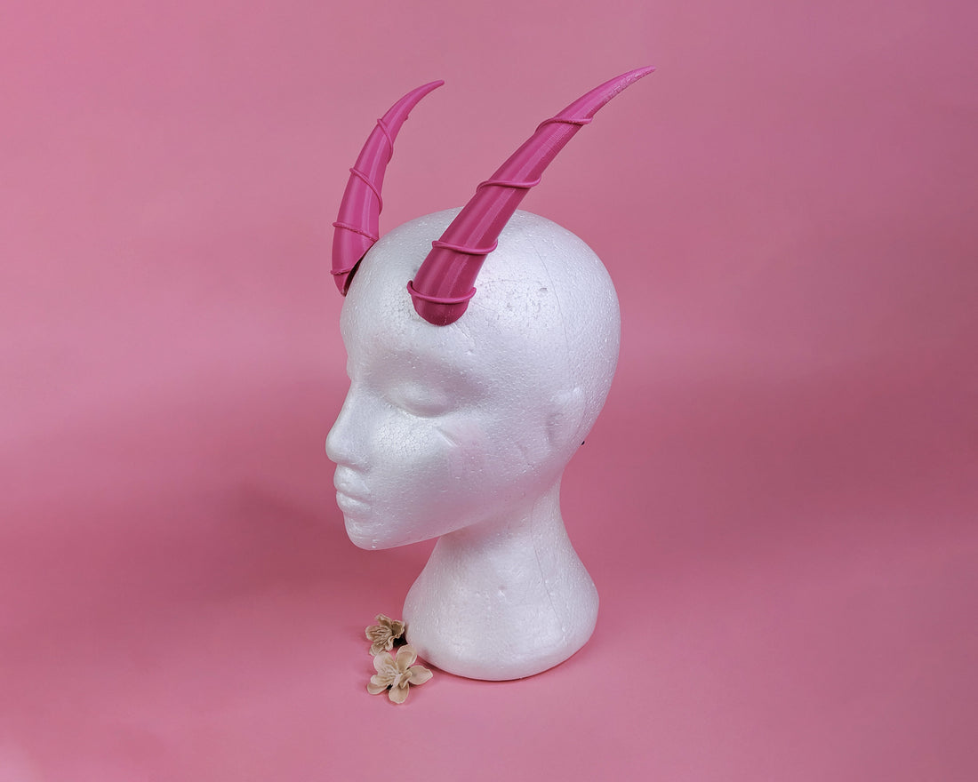 Fate Ibaraki Doji Douji Berserker Cosplay Horns 3D Printed Cosplay Kit DIY - Porzellan Props
