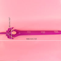 She Ra's Upgraded Sword of Protection S5 - 3.5 ft long 3D Printed Cosplay Kit - Porzellan Props